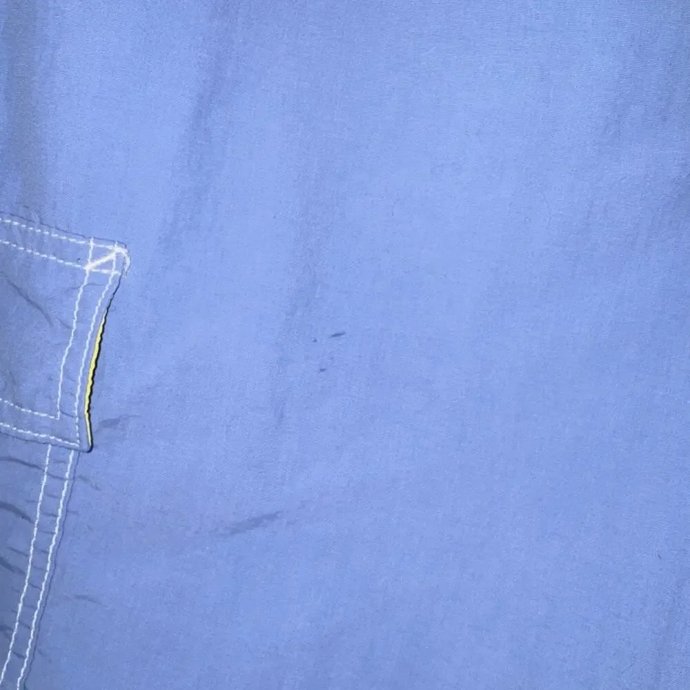Polo Ralph Lauren Mens Swim Trunks Blue Yellow Pony Board Shorts Medium M